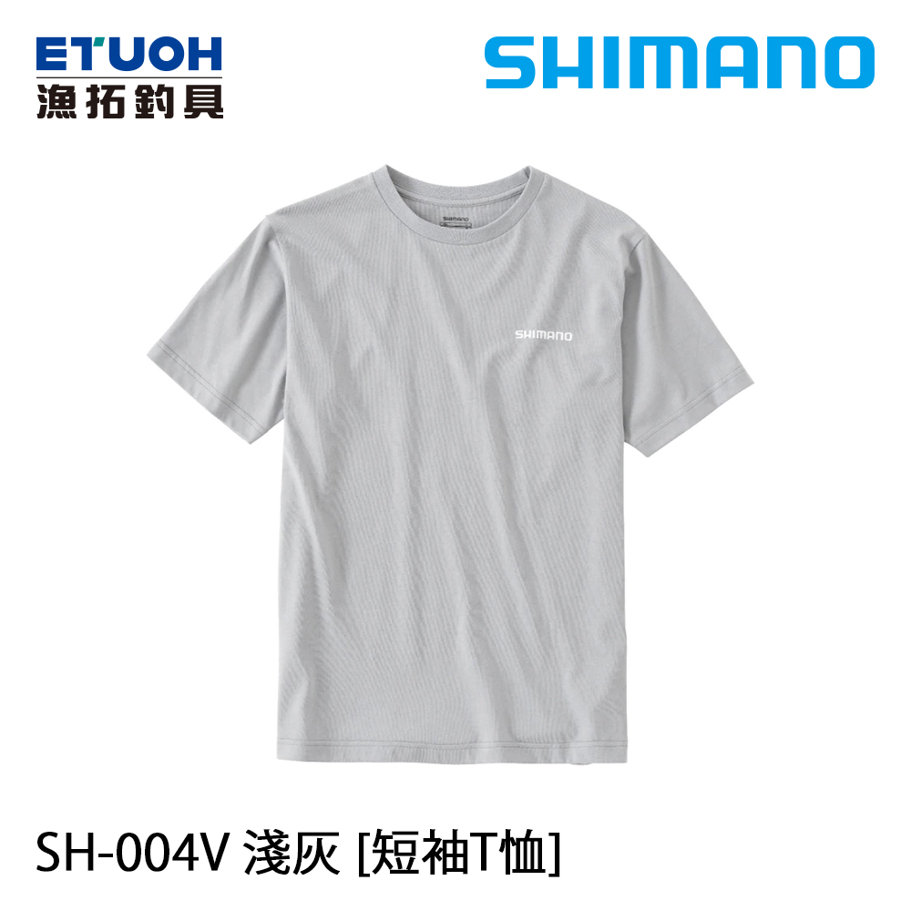 SHIMANO SH-004V 灰 [短袖T恤]